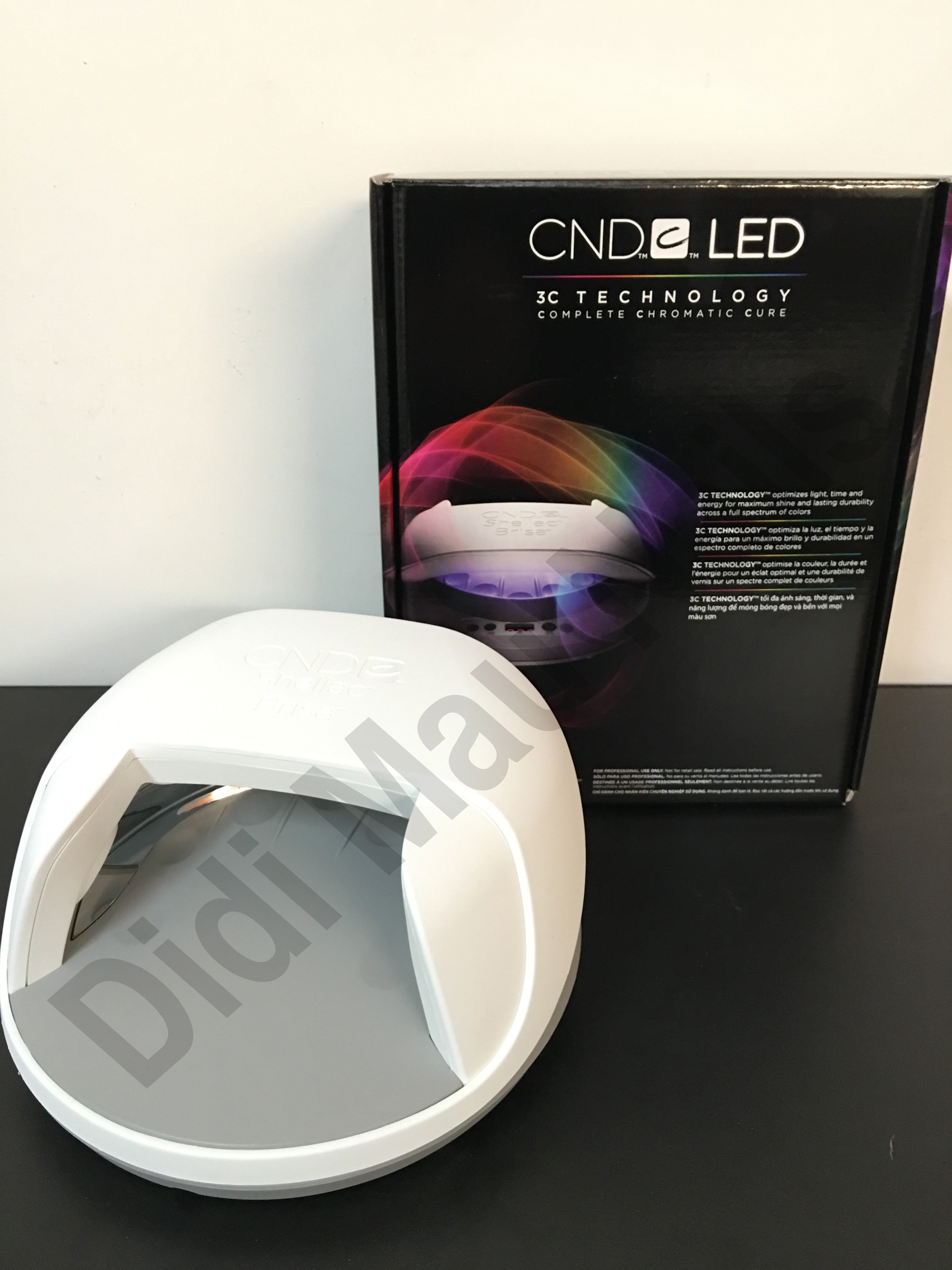 onthouden Verslaafde Skim CND LED LIGHT Professional Shellac LED Lamp Dryer 3C Tech 110-240V - didi  mau nails